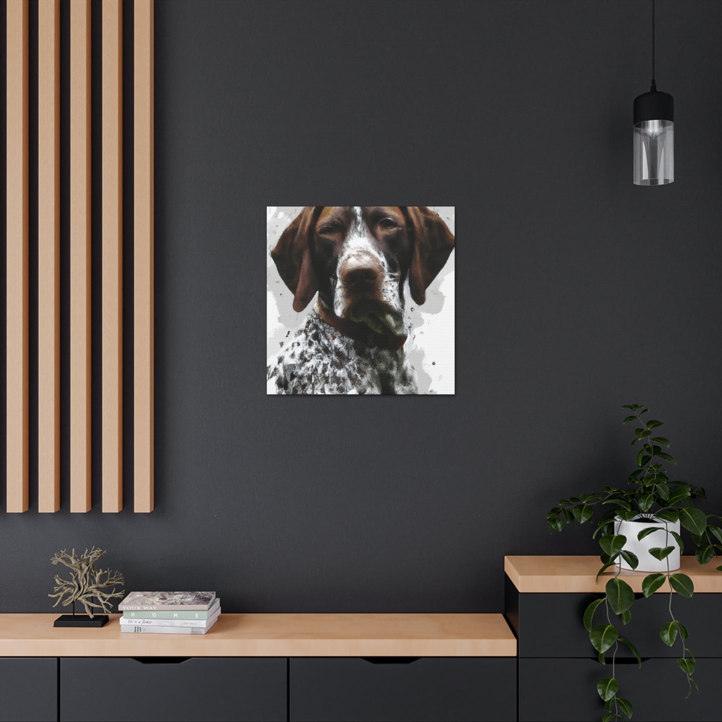 Vibrant Loyalty. - Canvas