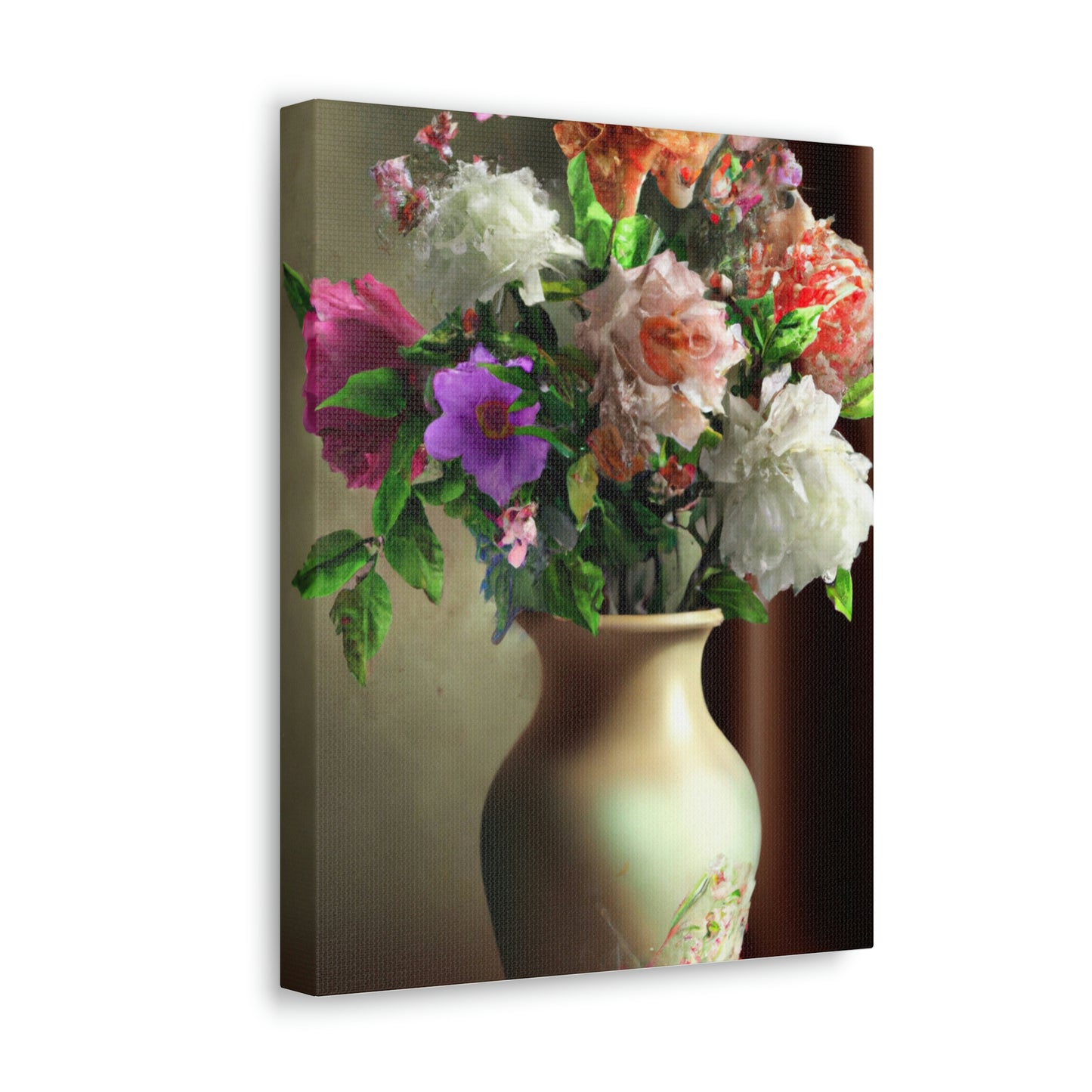 Floral Enchantment. - Canvas