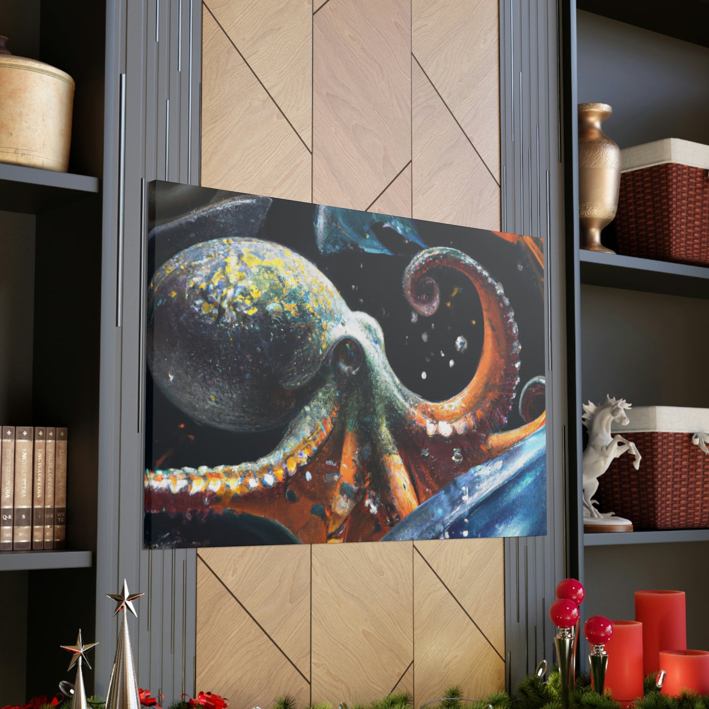 Oceanic Coral Scene - Canvas
