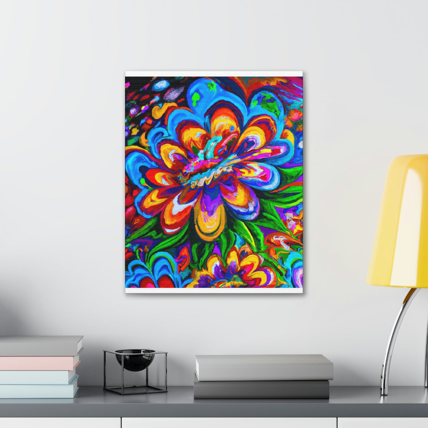 Fantasy Flora. - Canvas