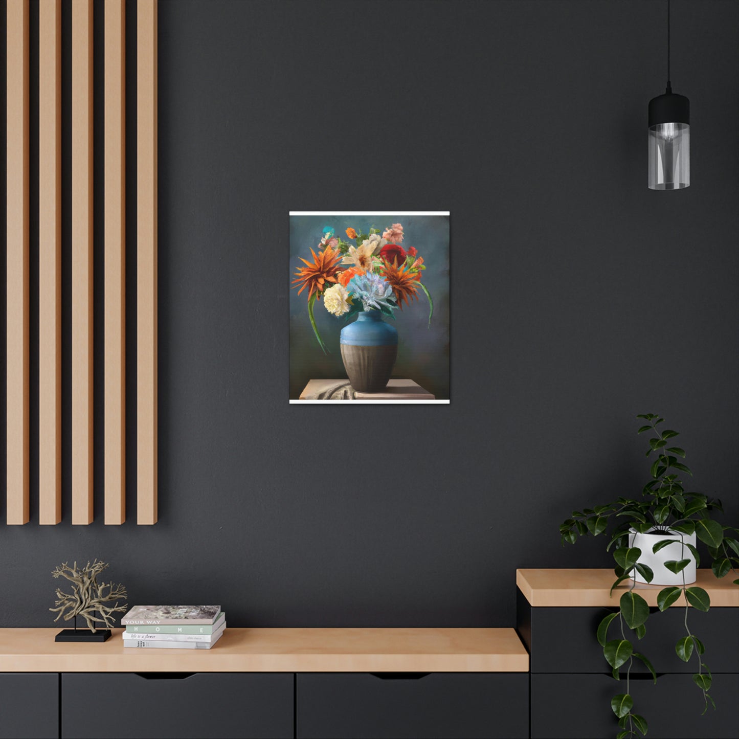 Joyous Floral Lush - Canvas