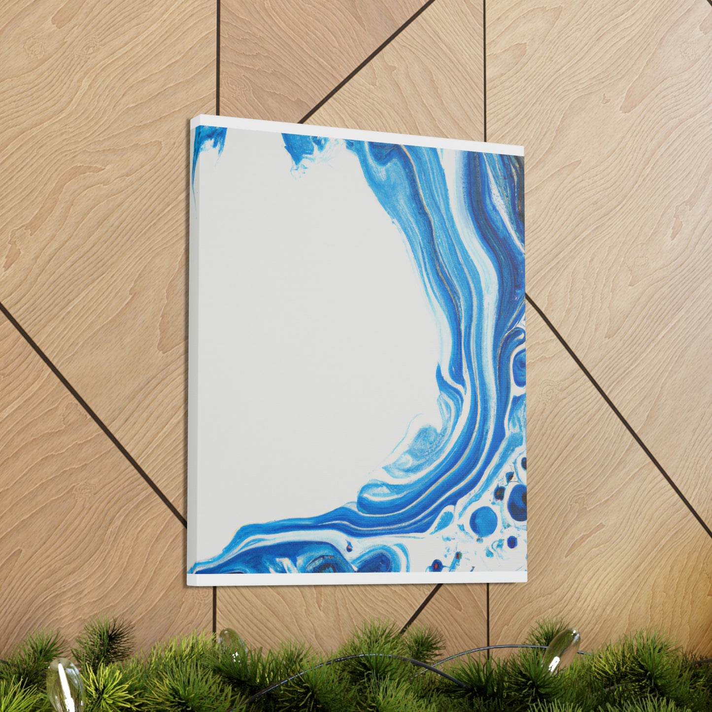 "Blue Bliss" - Canvas