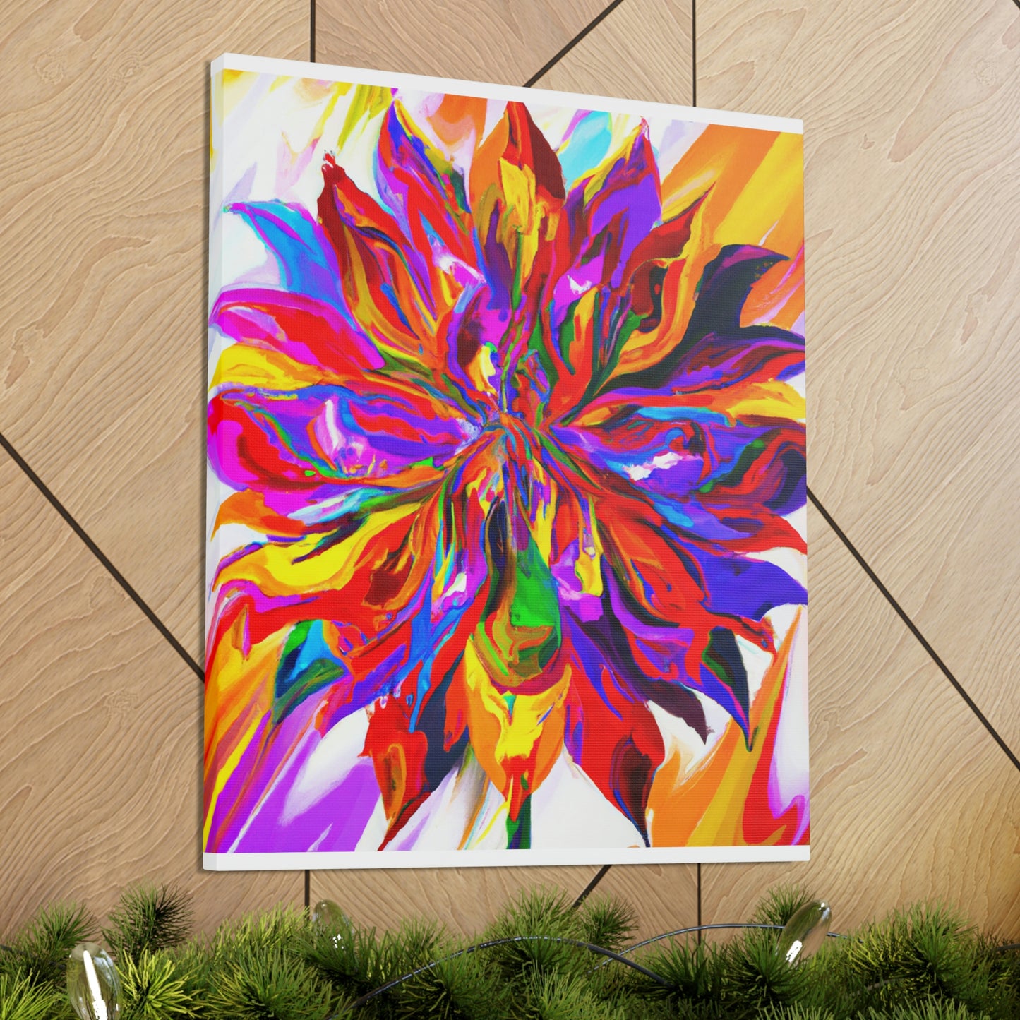 Vibrant Blooms - Canvas