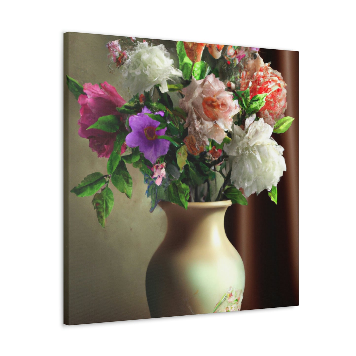 Floral Enchantment. - Canvas