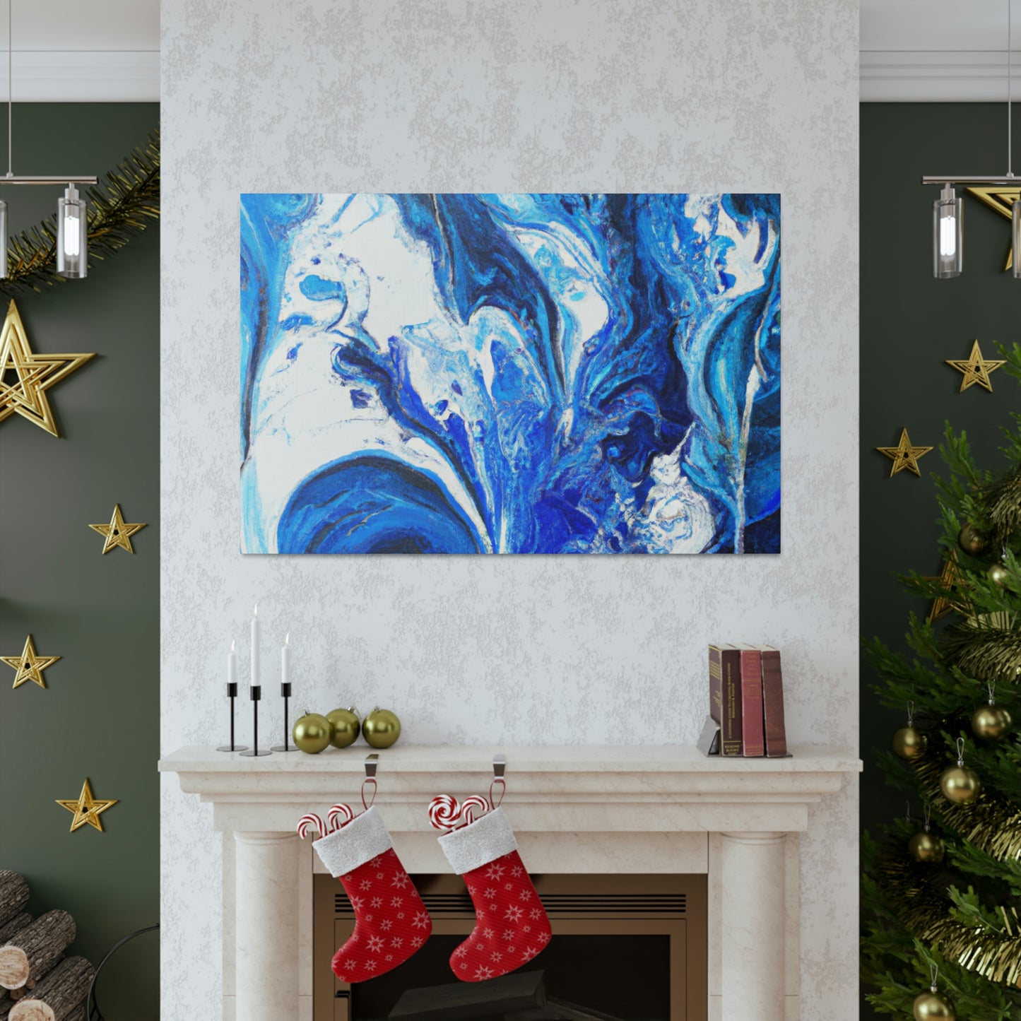 Abyssal Azure - Canvas
