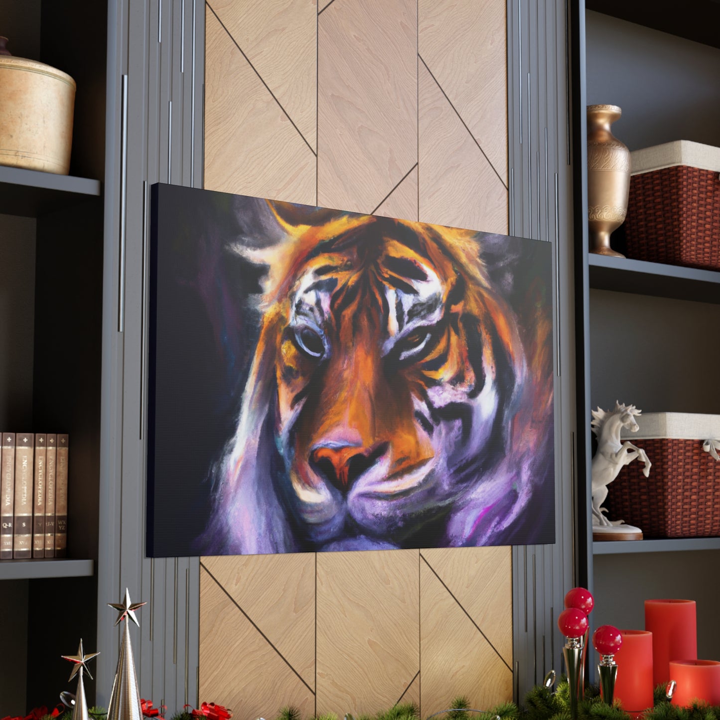 Fierce Tiger! - Canvas