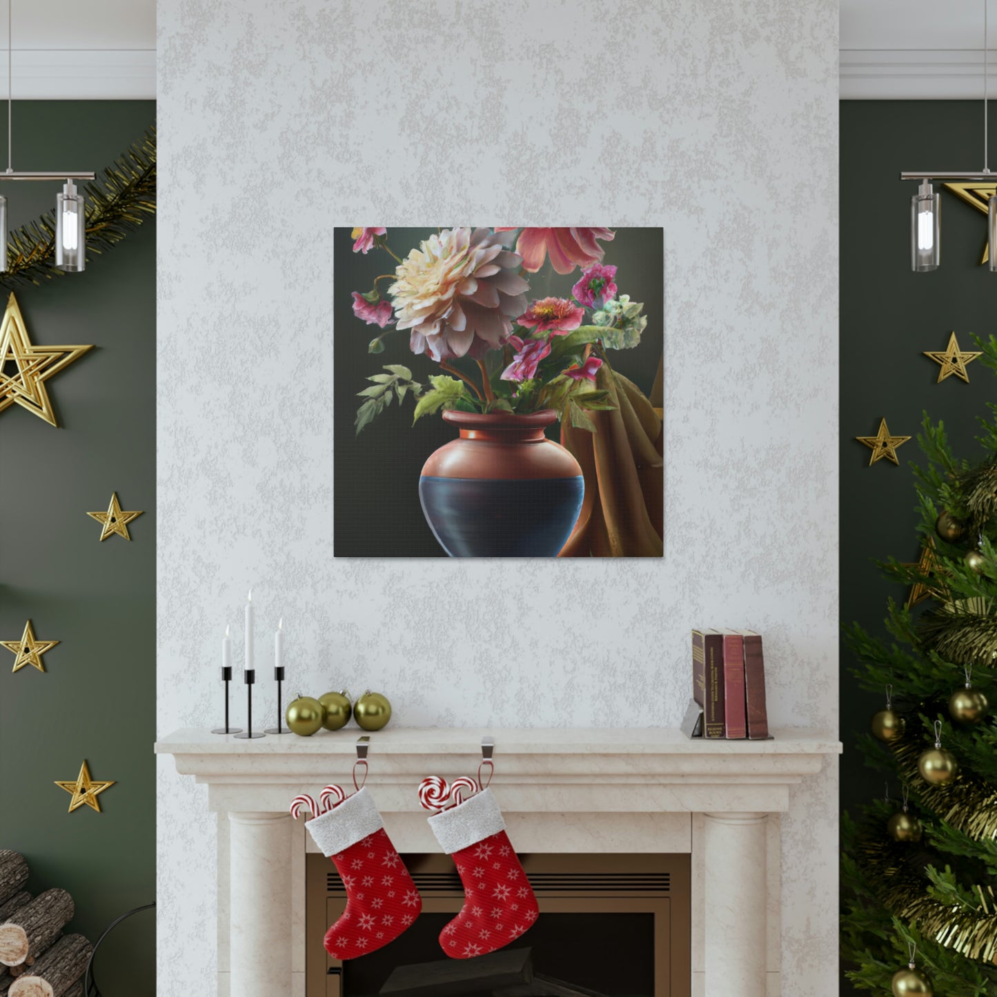 Floral Bouquet Dreamscape - Canvas