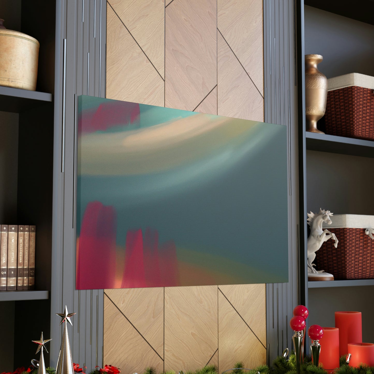 Vibrant Bloom. - Canvas