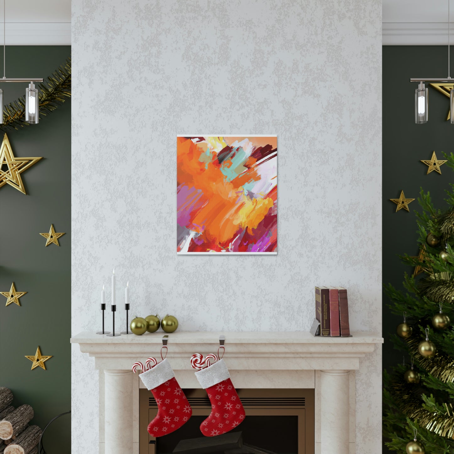 Cosmic Hues - Canvas