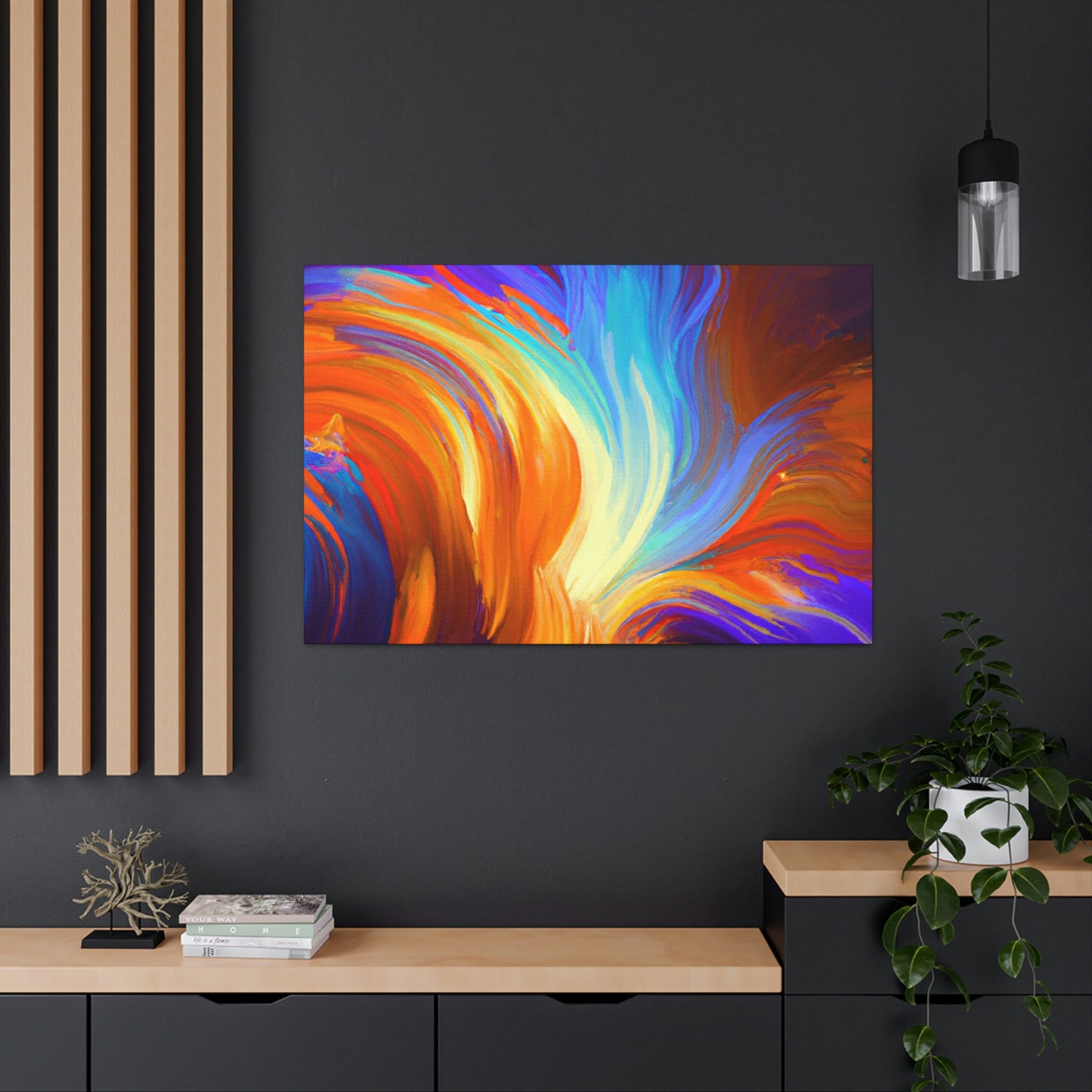 Frost Haze. - Canvas