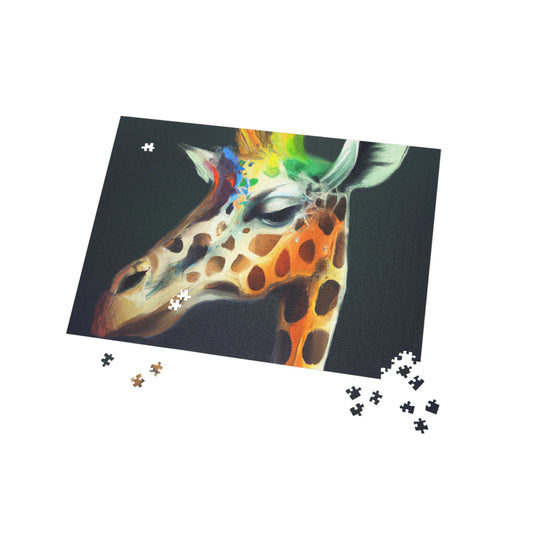 Rainbow Giraffish.- Puzzle