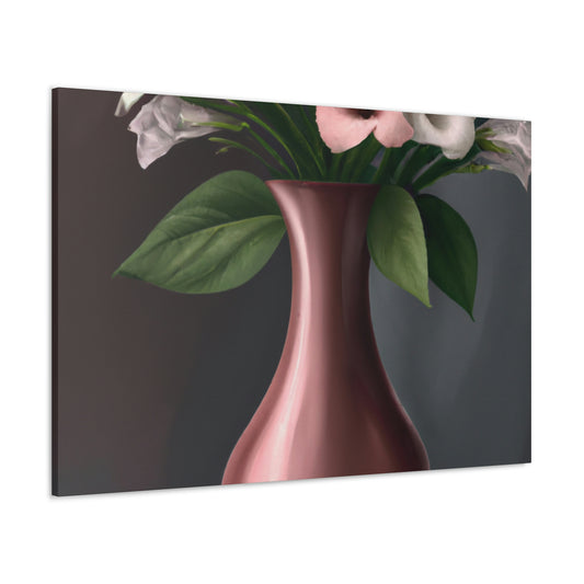 "Detailed Floral Bloom." - Canvas