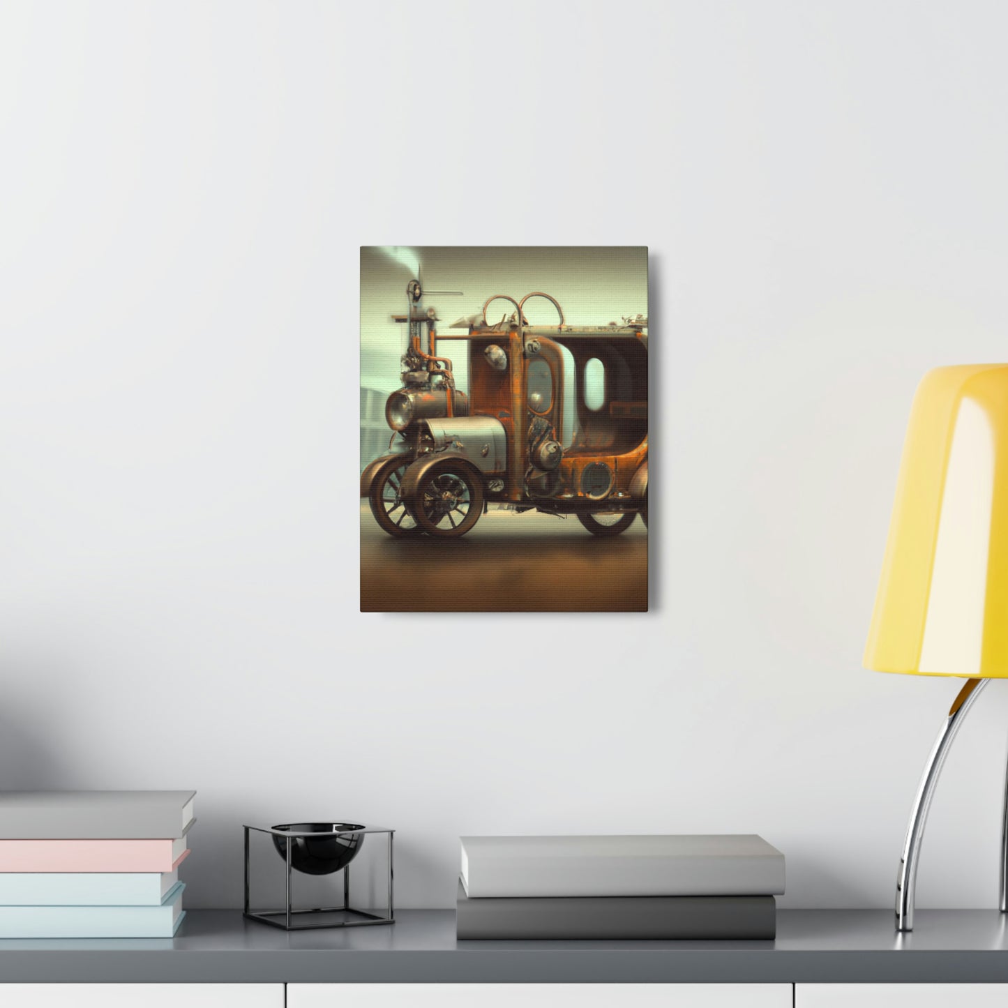 Steampunk Ride. - Canvas