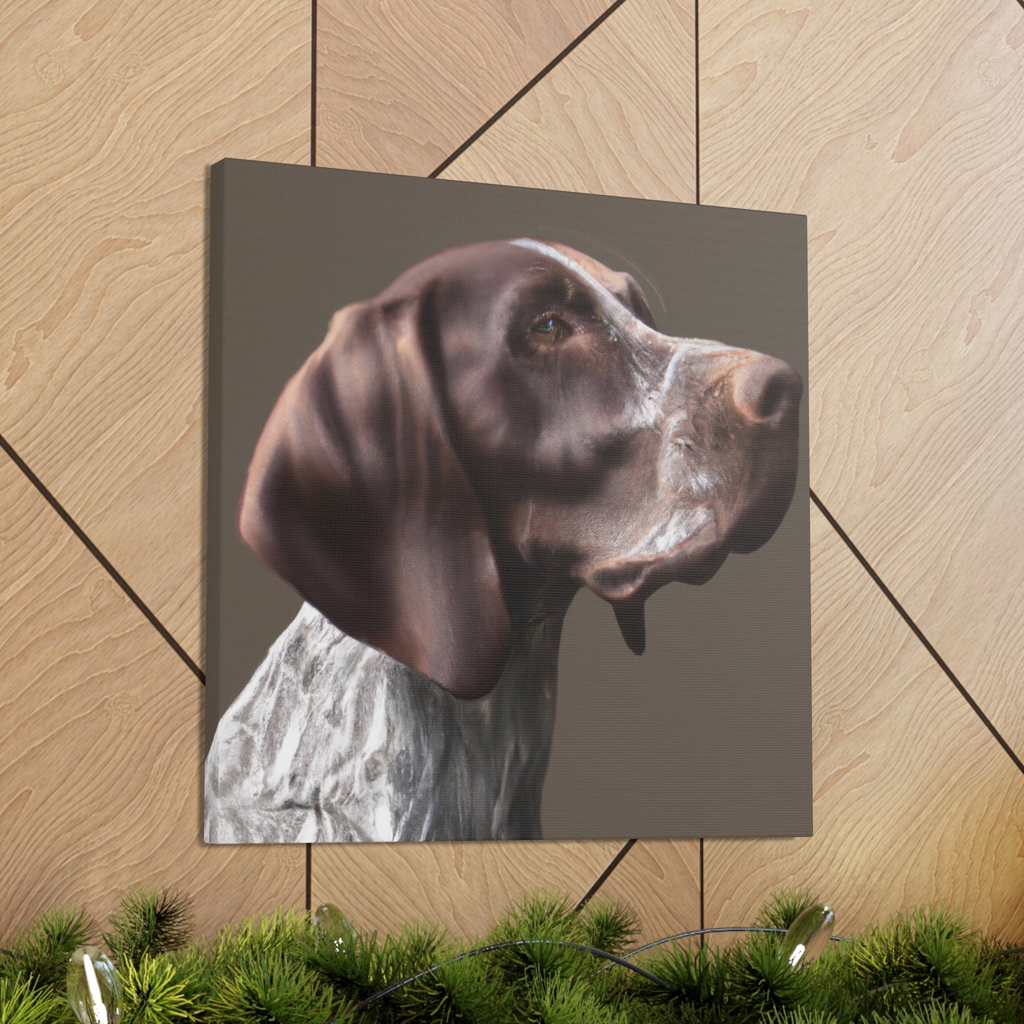 Pointer Perfection. - Canvas
