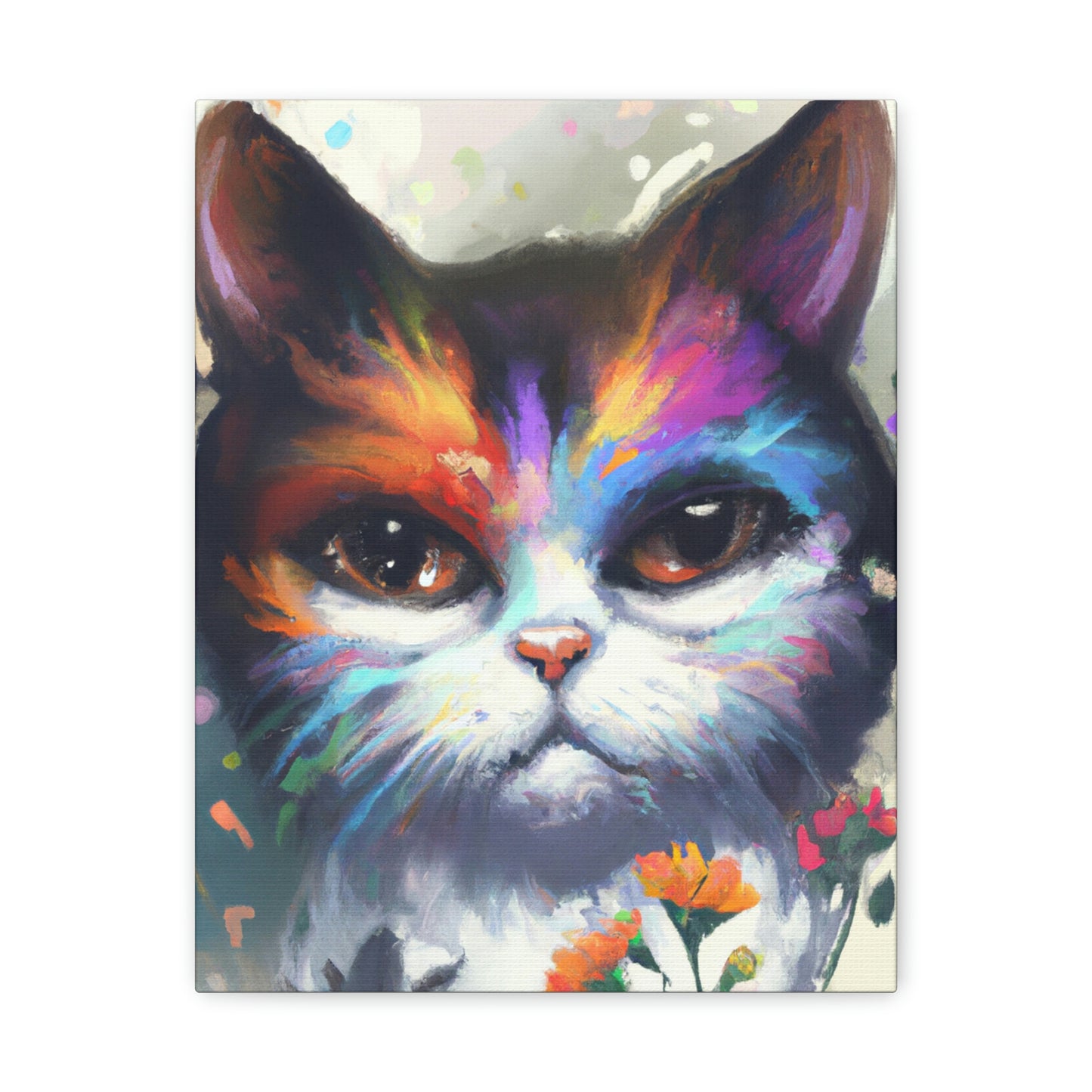"Dream Cat." - Canvas