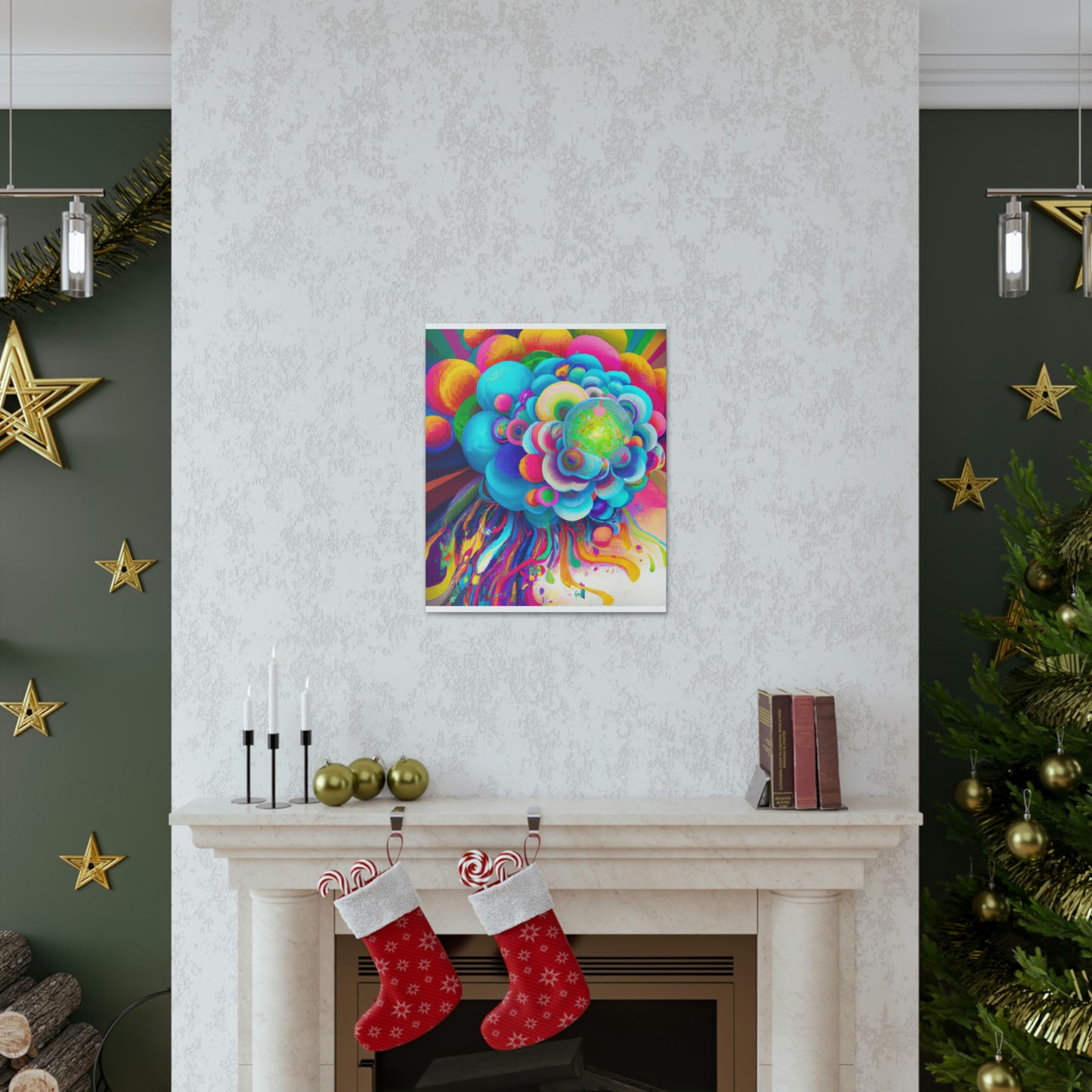 Colourful Vibes - Canvas