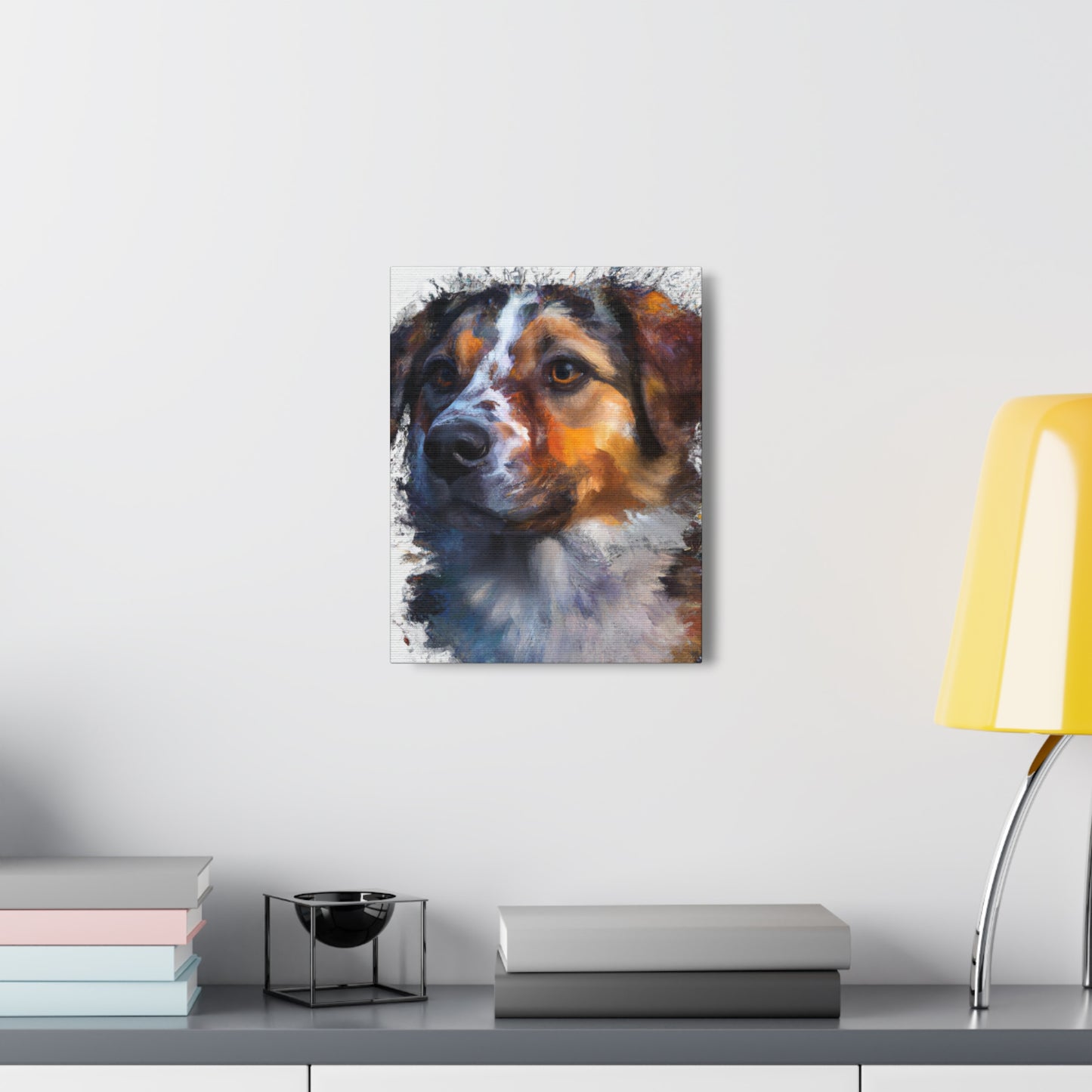 Furry Frenzy. - Canvas