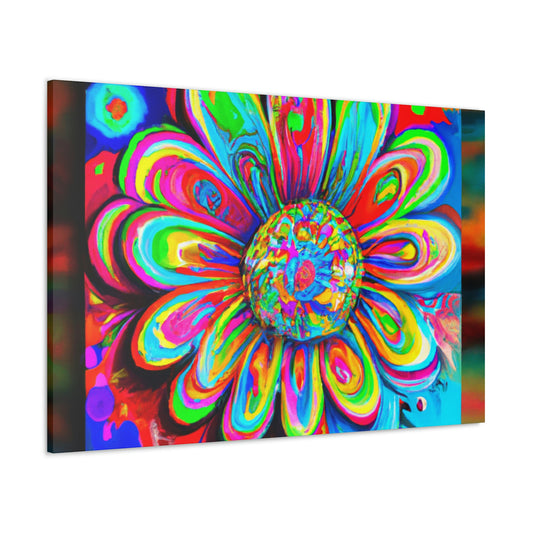 Vivid Bloom. - Canvas