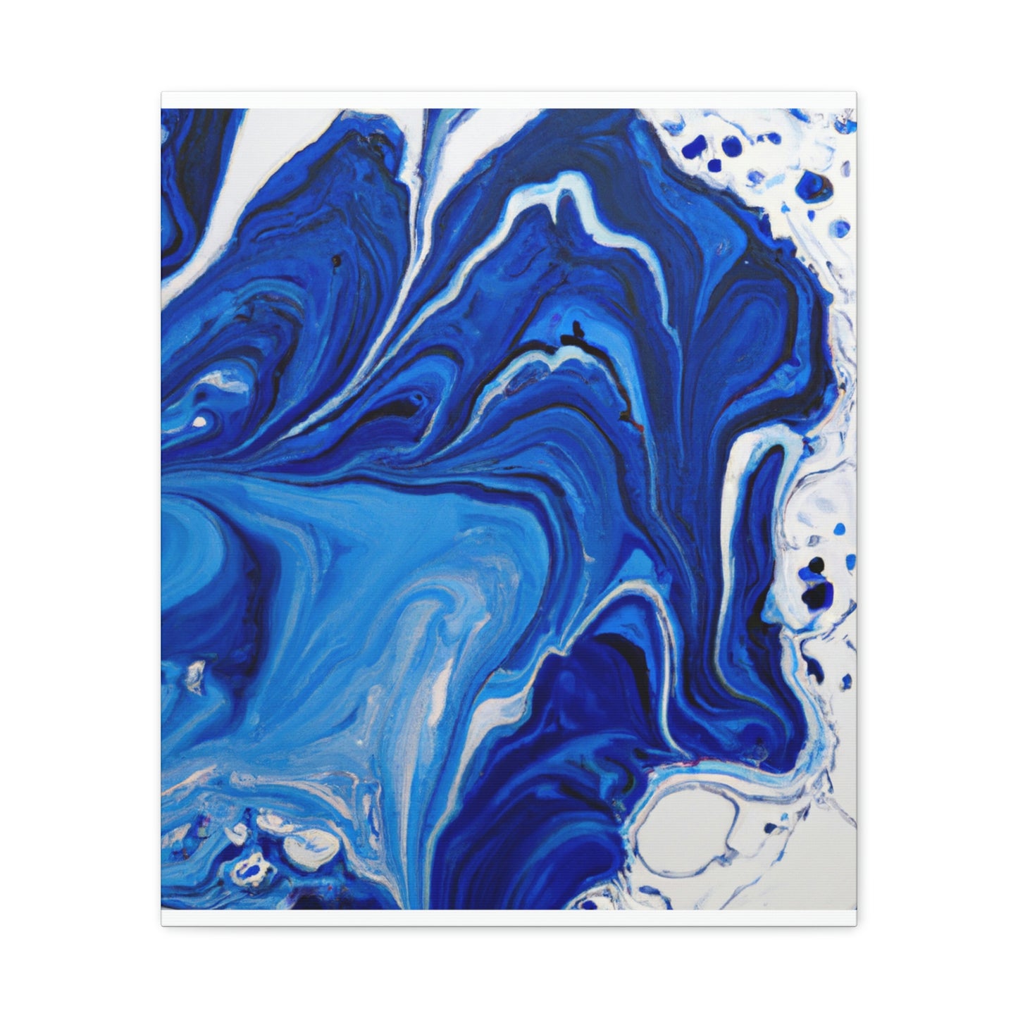 "Aqua Stream" - Canvas