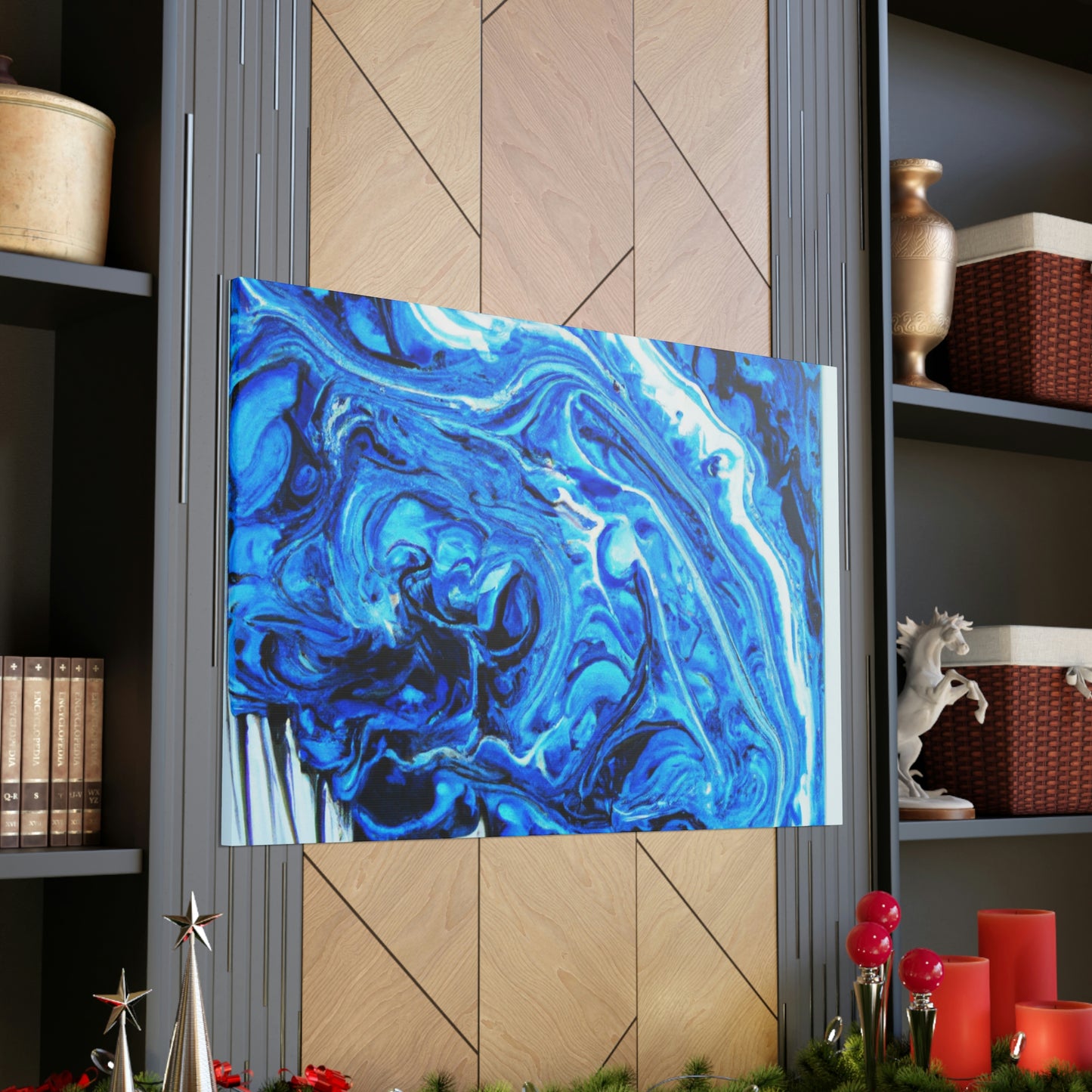"Blue Majesty" - Canvas