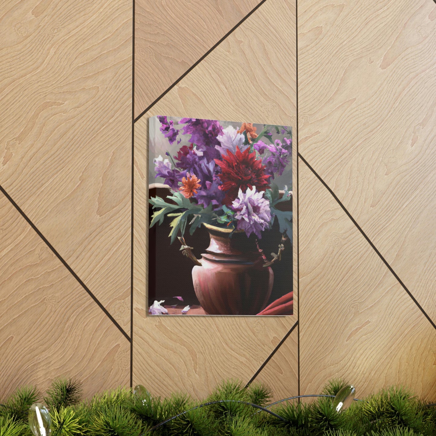 Floral Splendor Dream. - Canvas