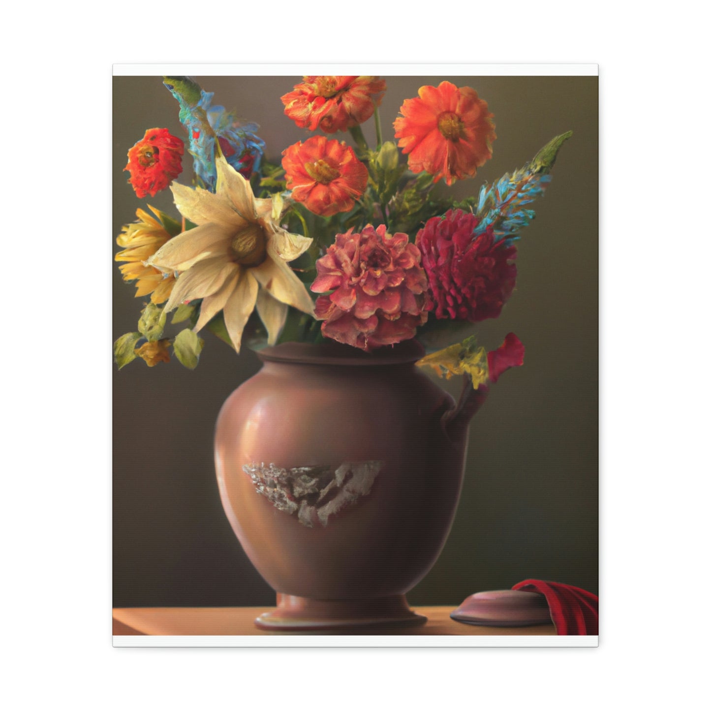 Flowering Brilliance. - Canvas
