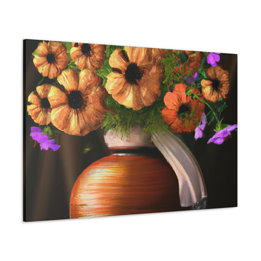 Floral Beauty Revival - Canvas