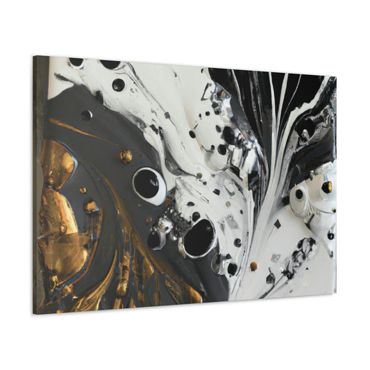 Gleaming Flow Fusion. - Canvas