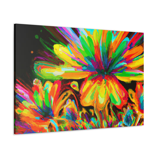 Vivid Bloom. - Canvas