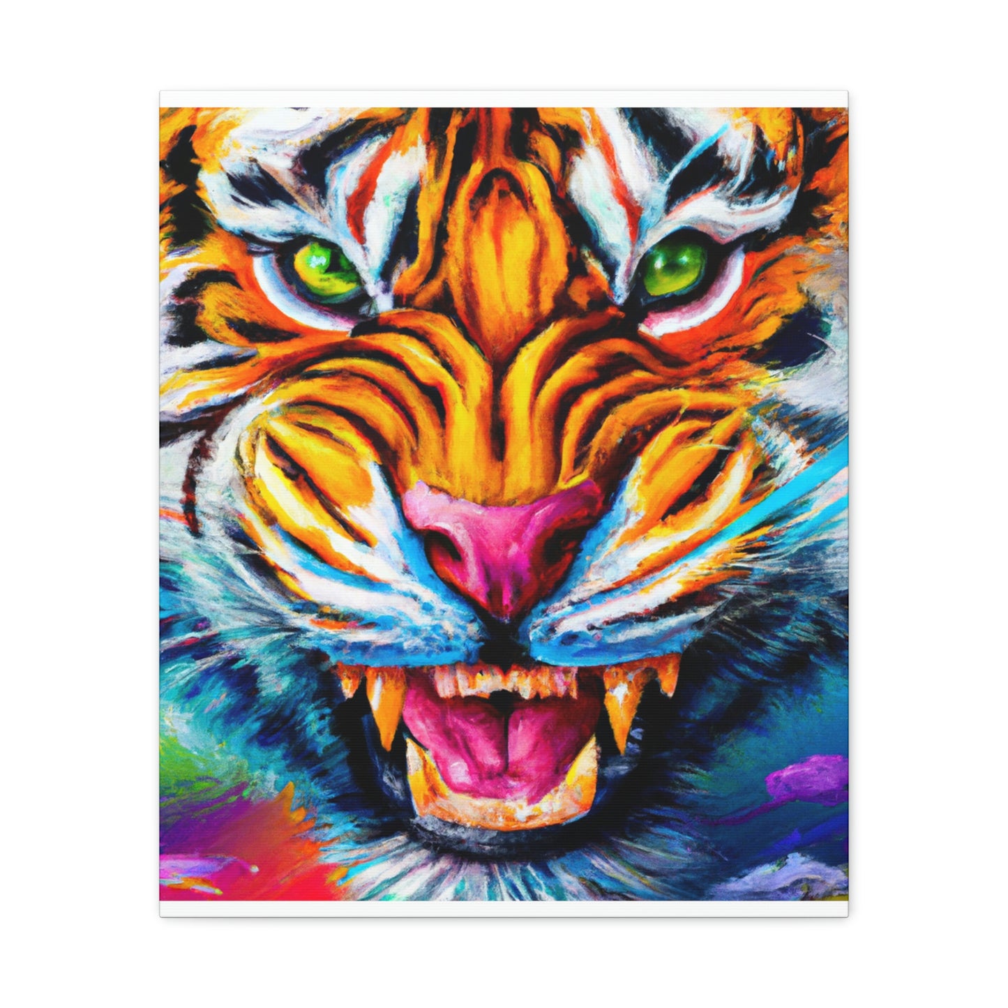 Tiger Dream. - Canvas