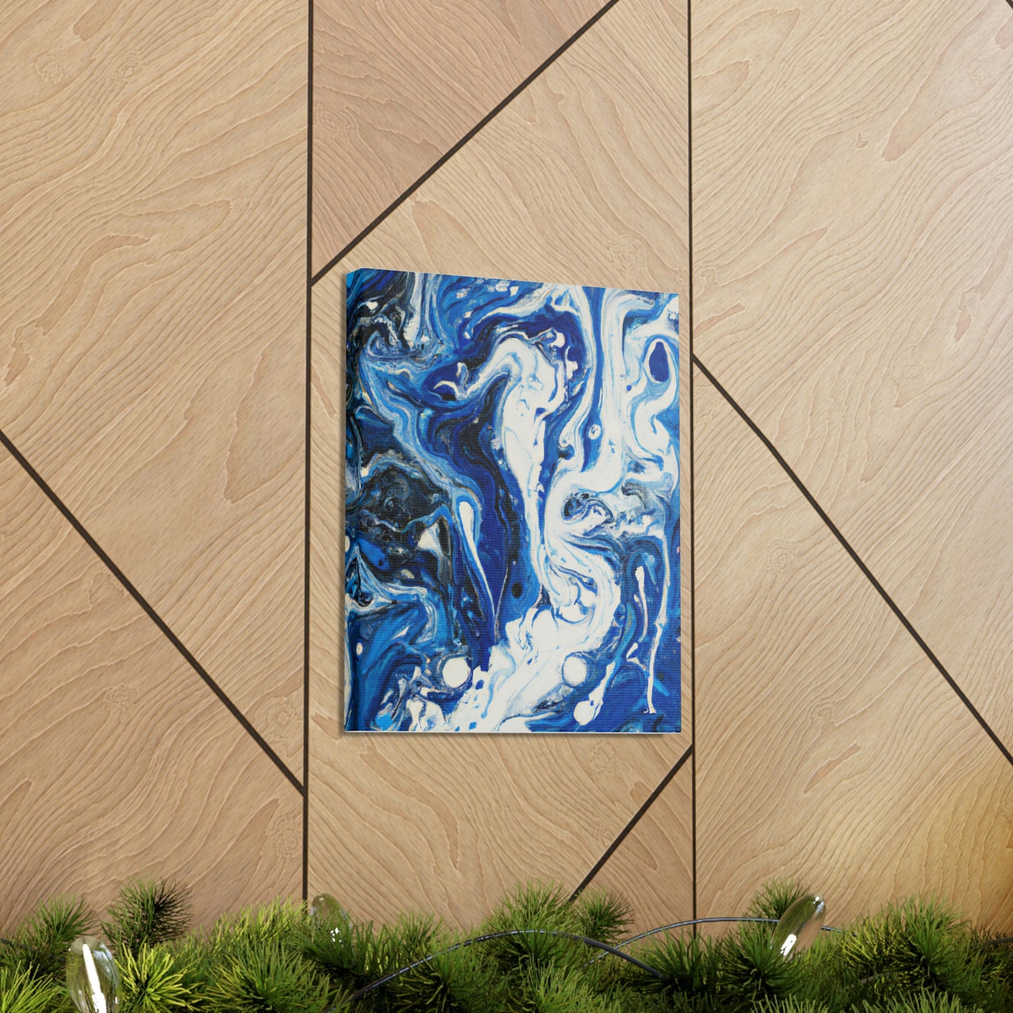 "Aqua Splendor" - Canvas