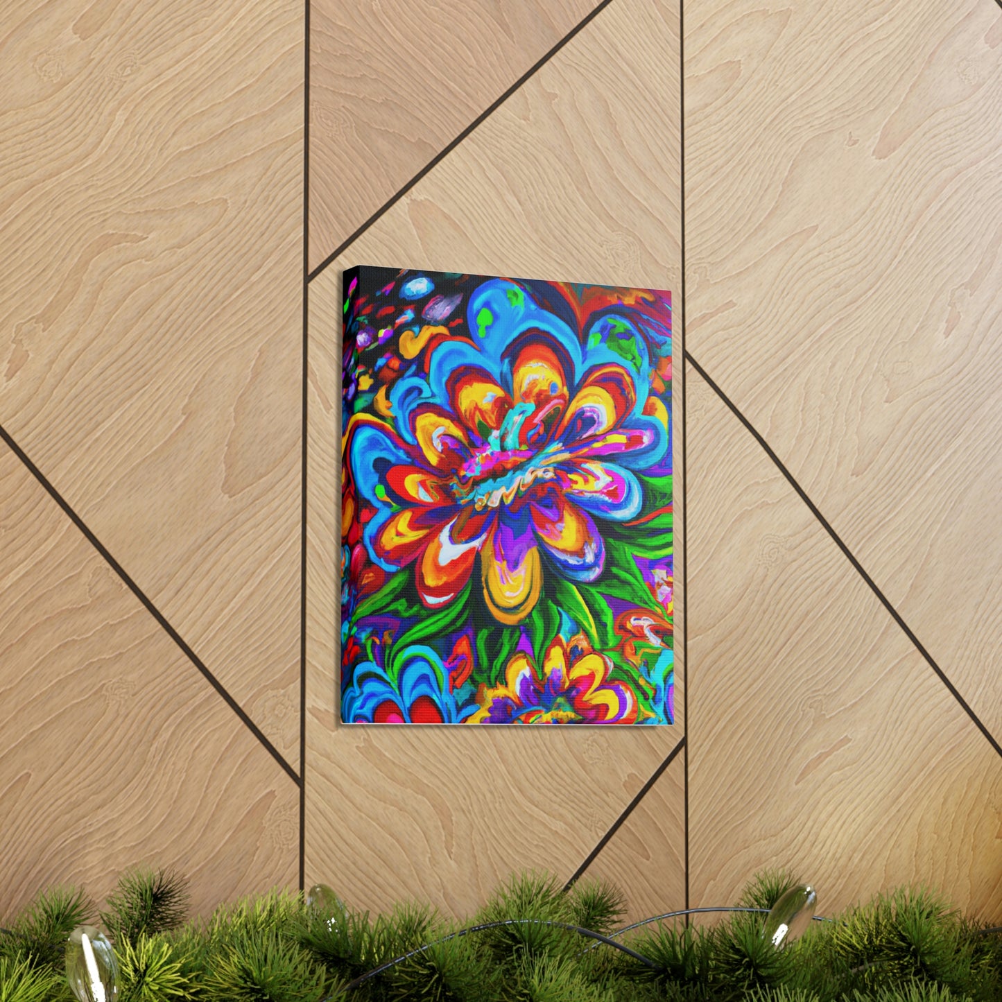 Fantasy Flora. - Canvas