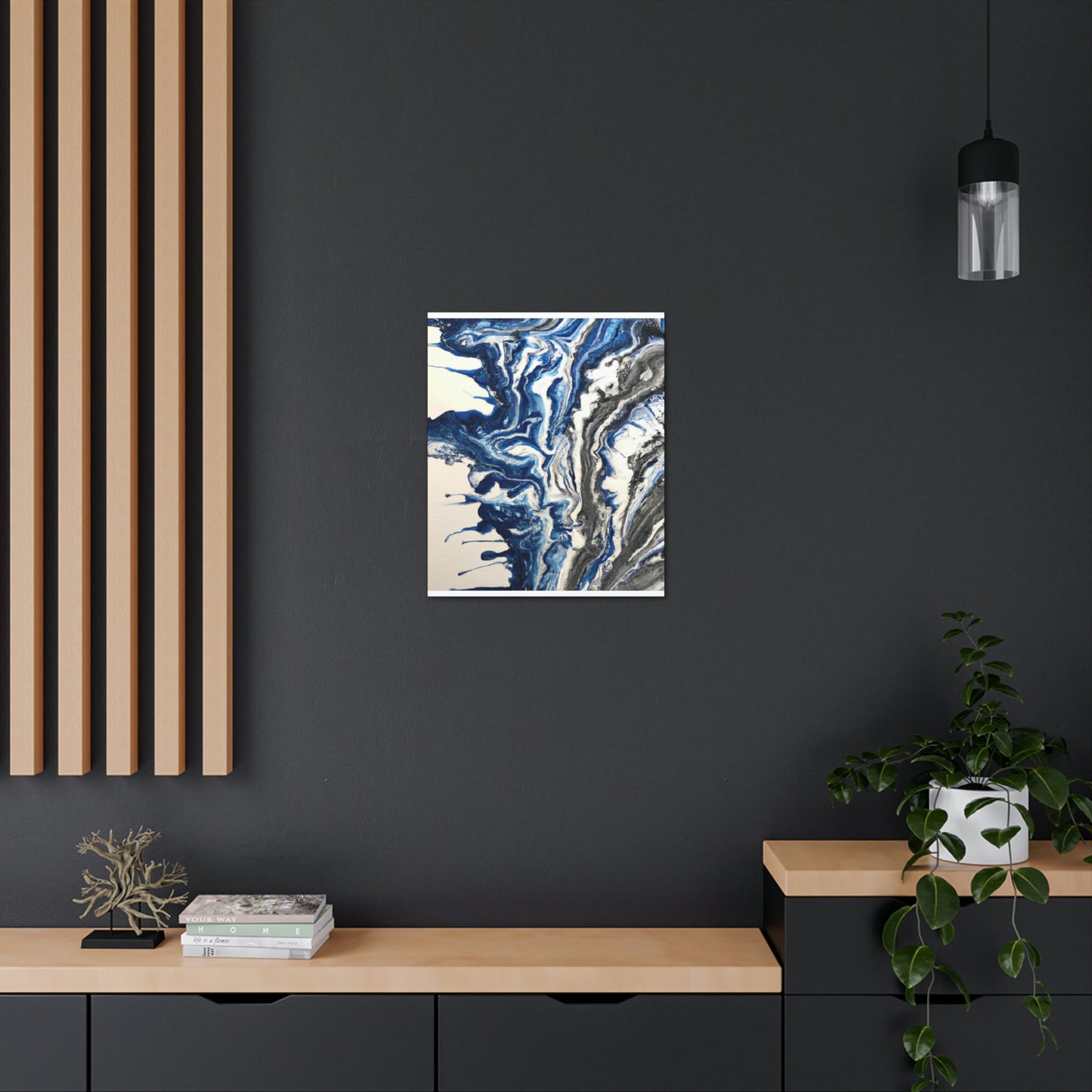Aqua Aura. - Canvas