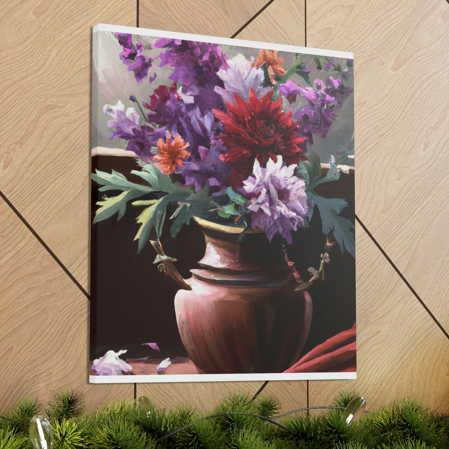 Floral Splendor Dream. - Canvas