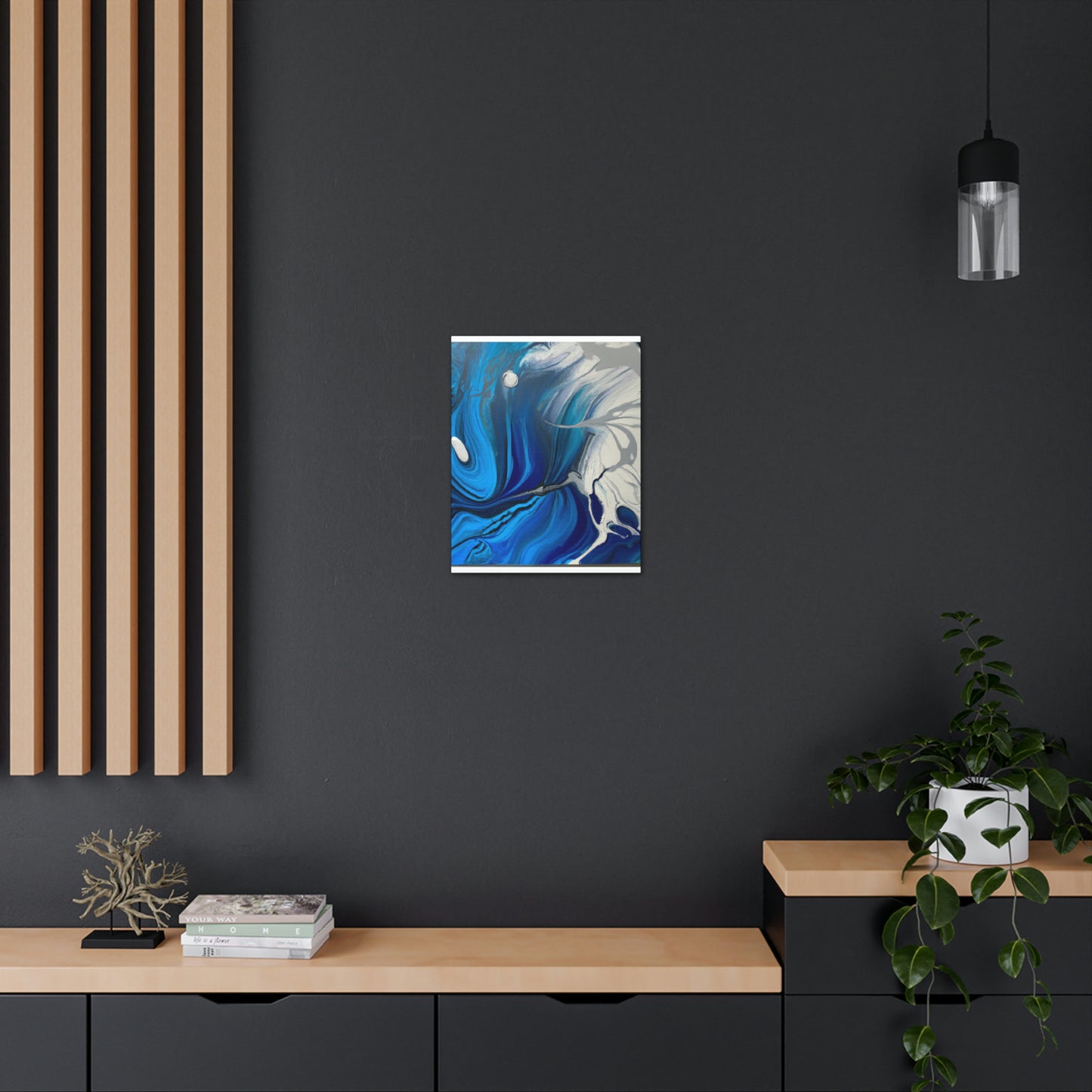 Sea Swirl. - Canvas