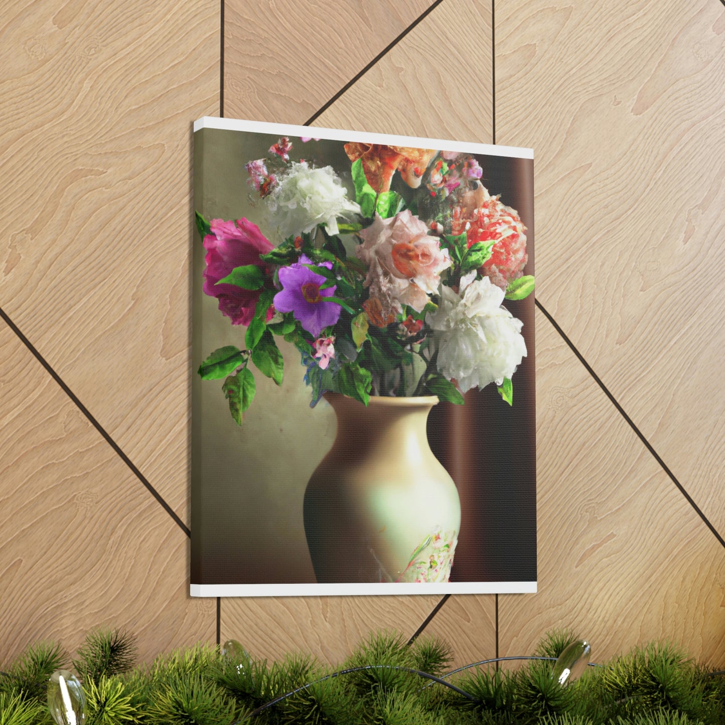 Floral Enchantment. - Canvas