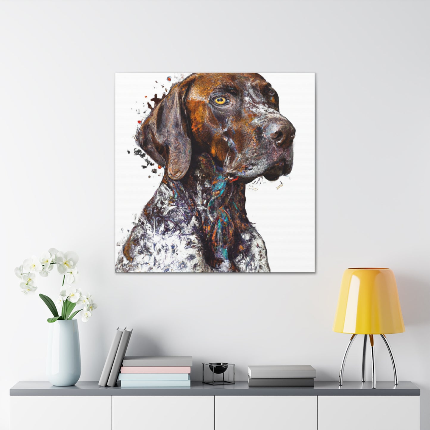 Furry Splendor. - Canvas