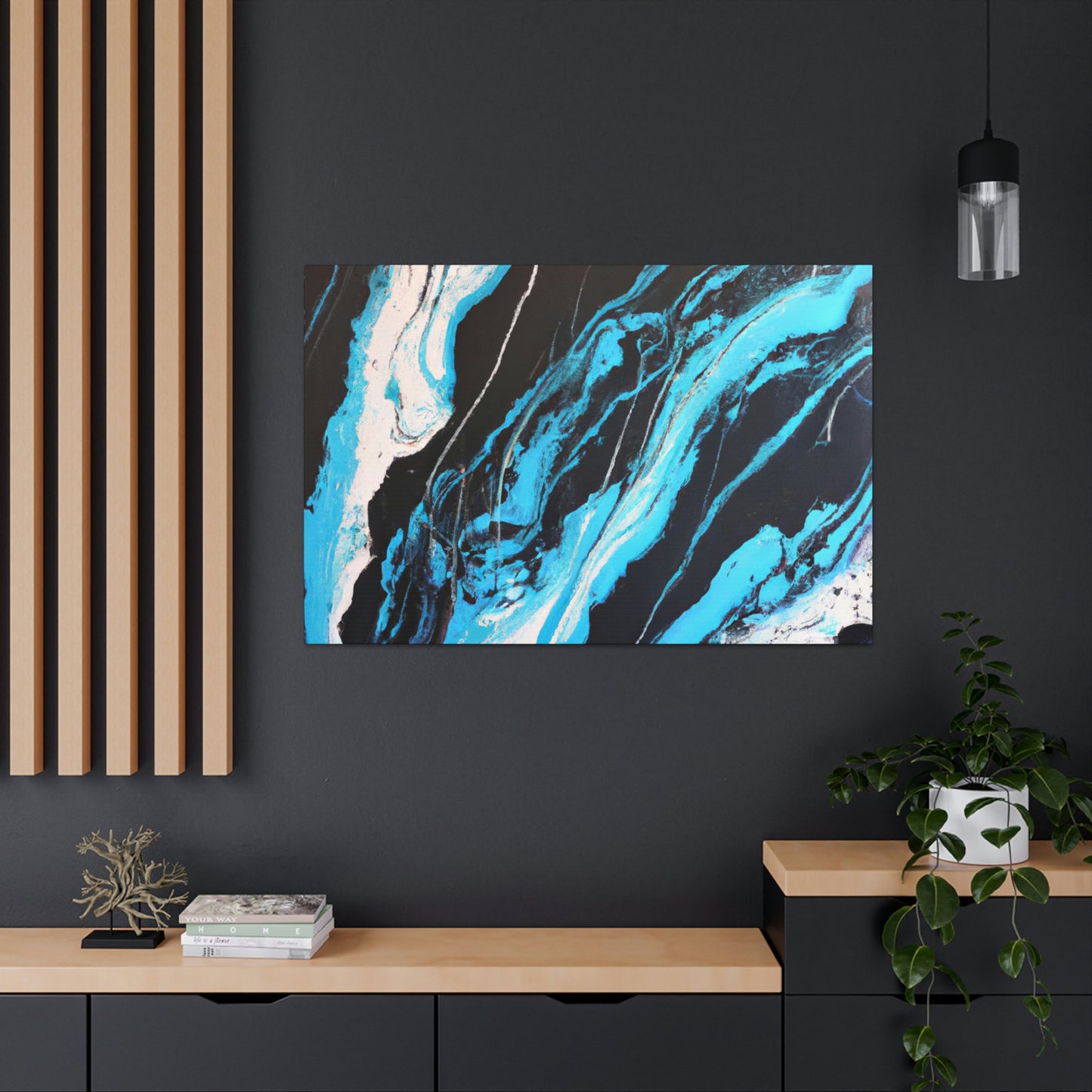 'Aquatic Vibe' - Canvas