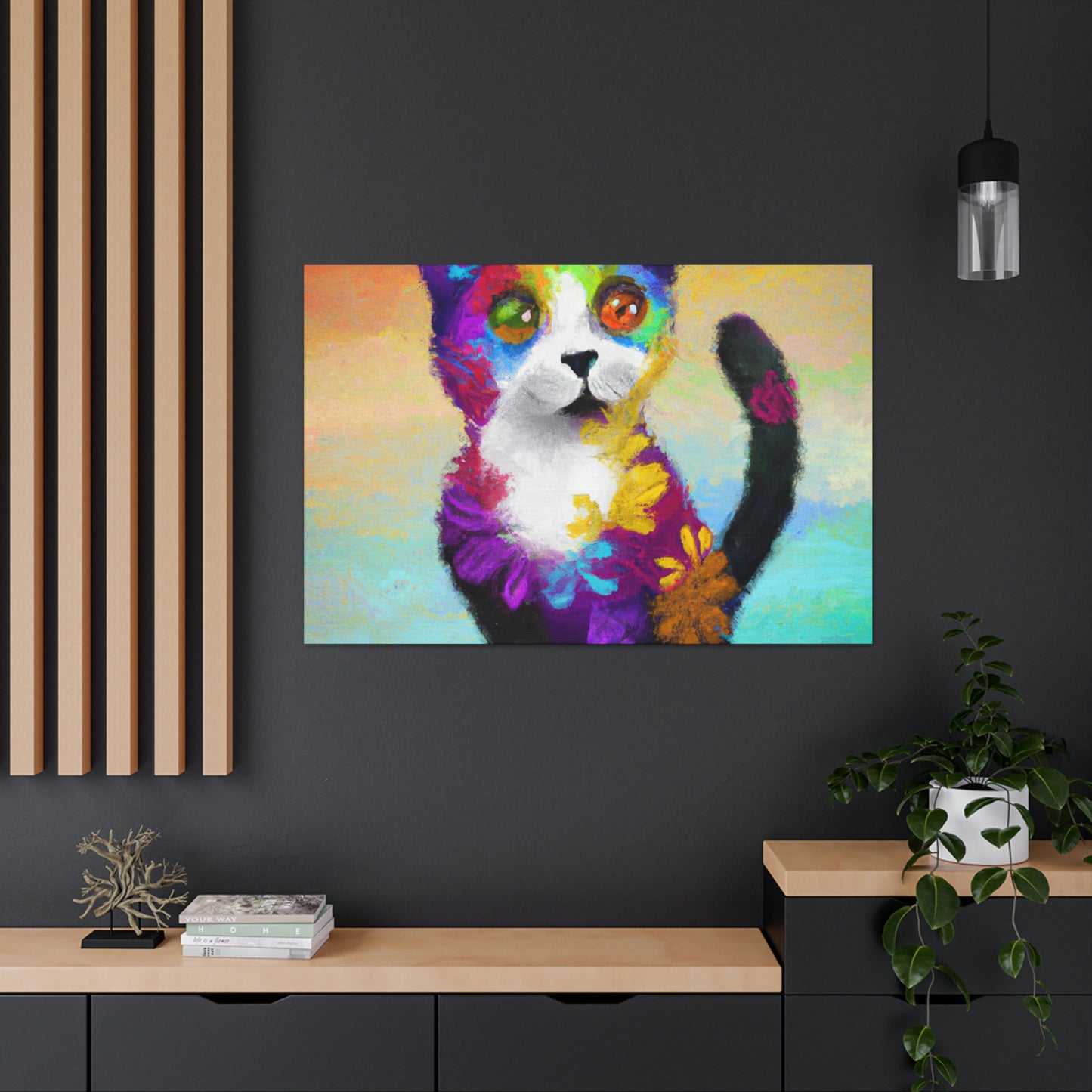 Feline Fusion - Canvas