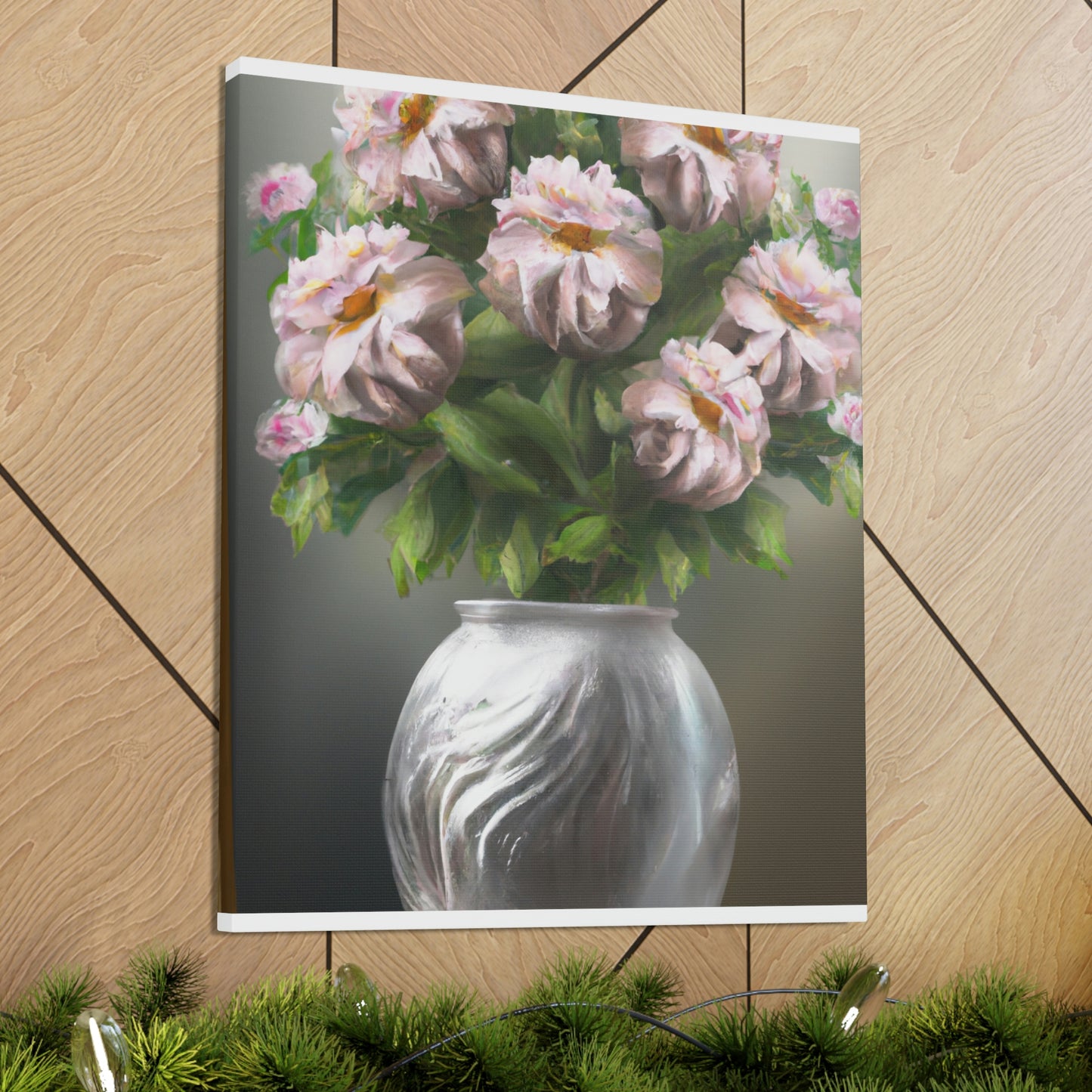 Vase Bouquet Bloom - Canvas
