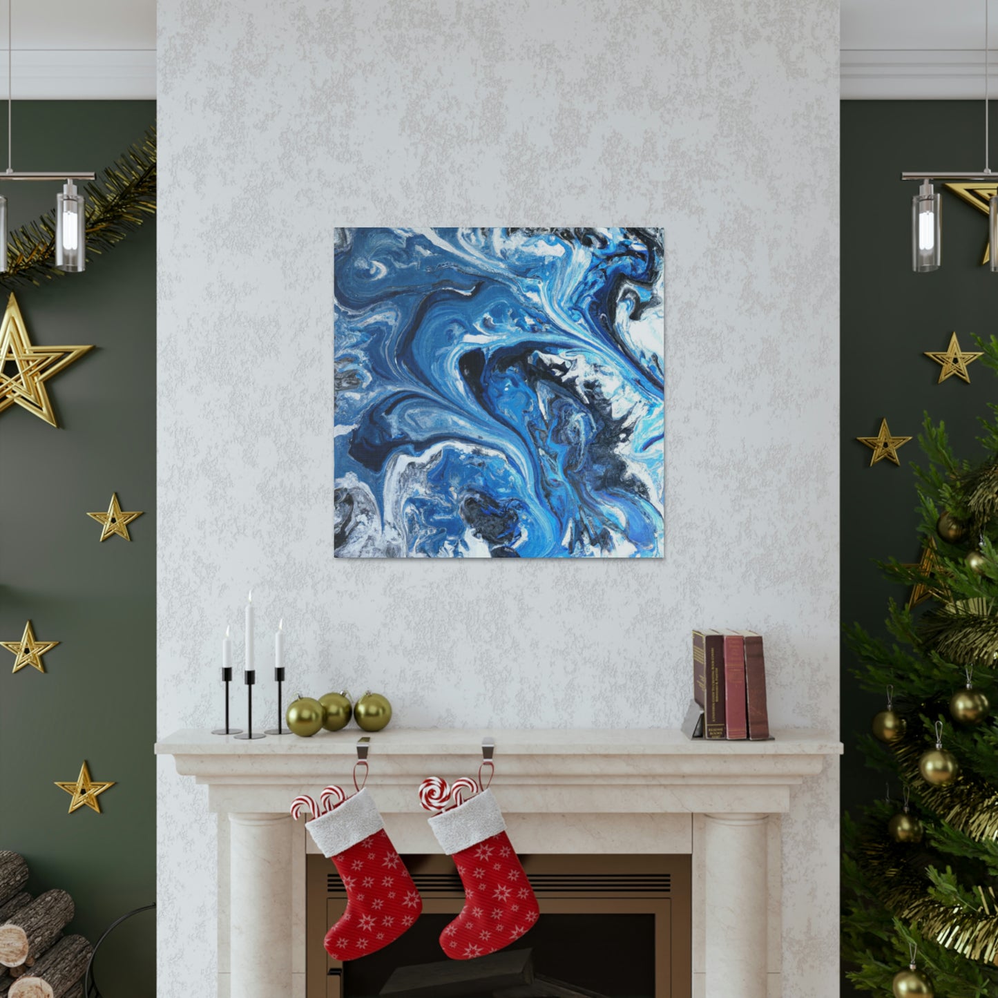 Aquatic Bliss. - Canvas
