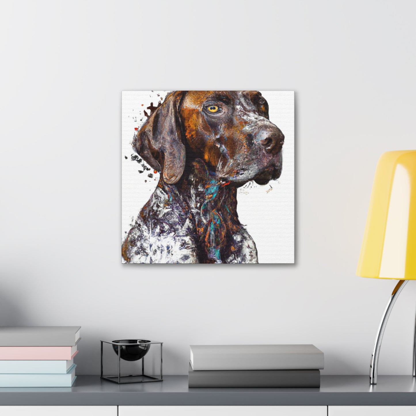 Furry Splendor. - Canvas