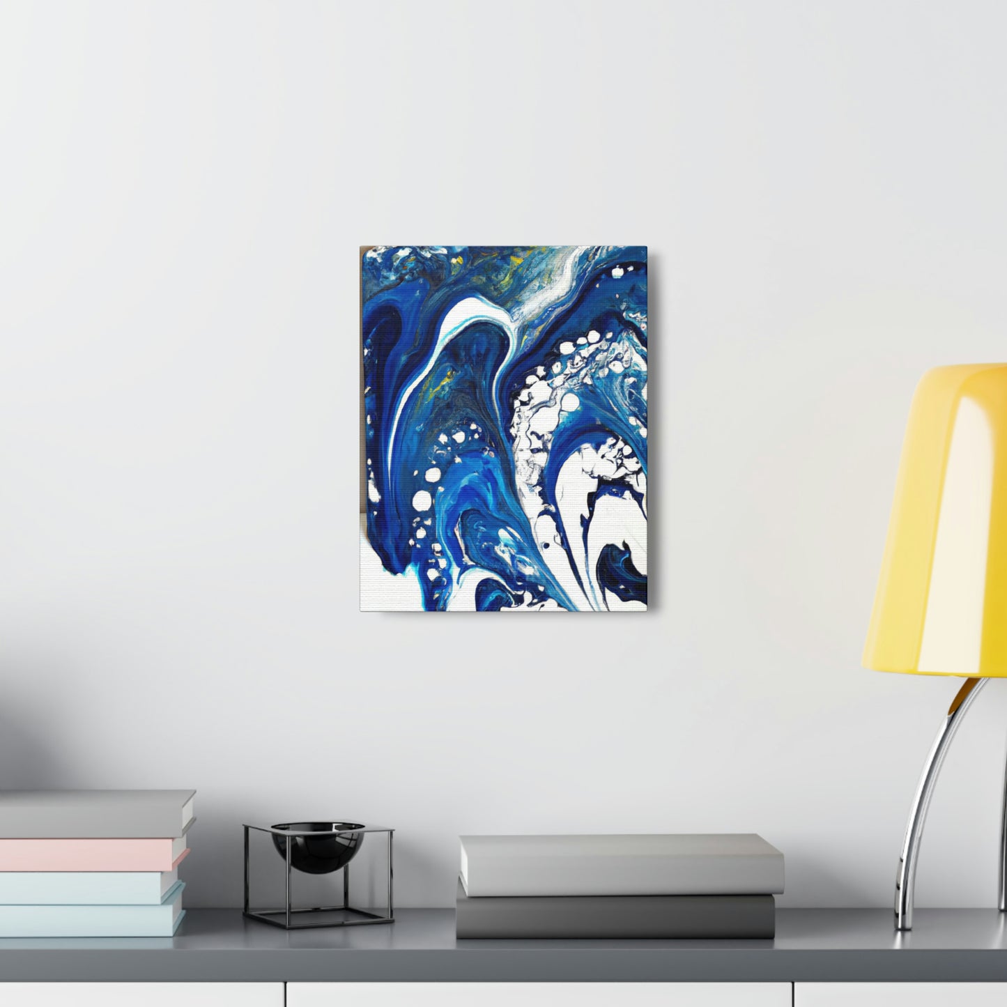 Aqua Drift - Canvas