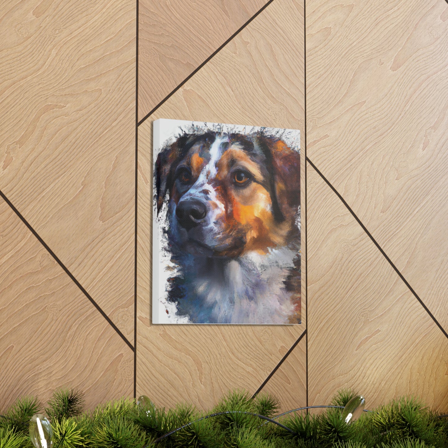 Furry Frenzy. - Canvas