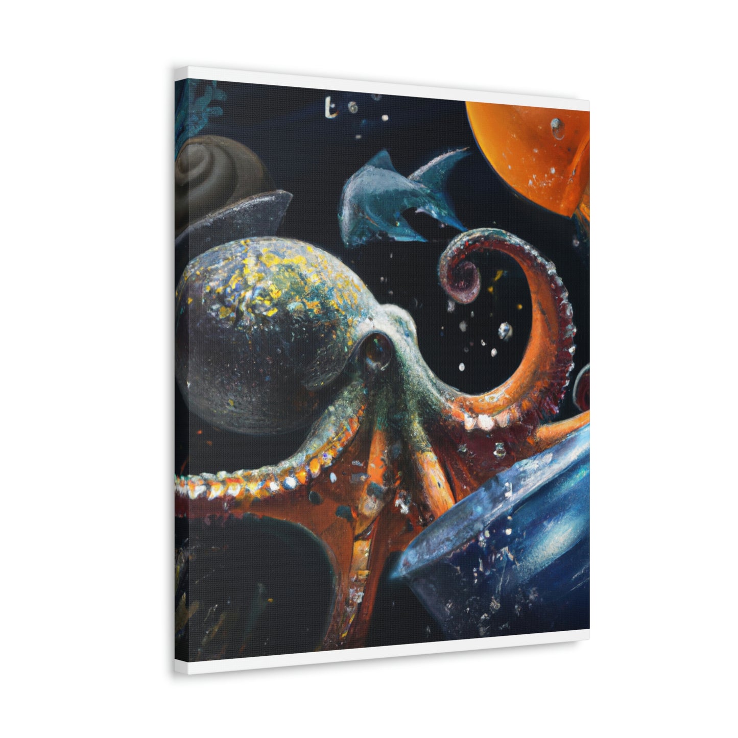 Oceanic Coral Scene - Canvas