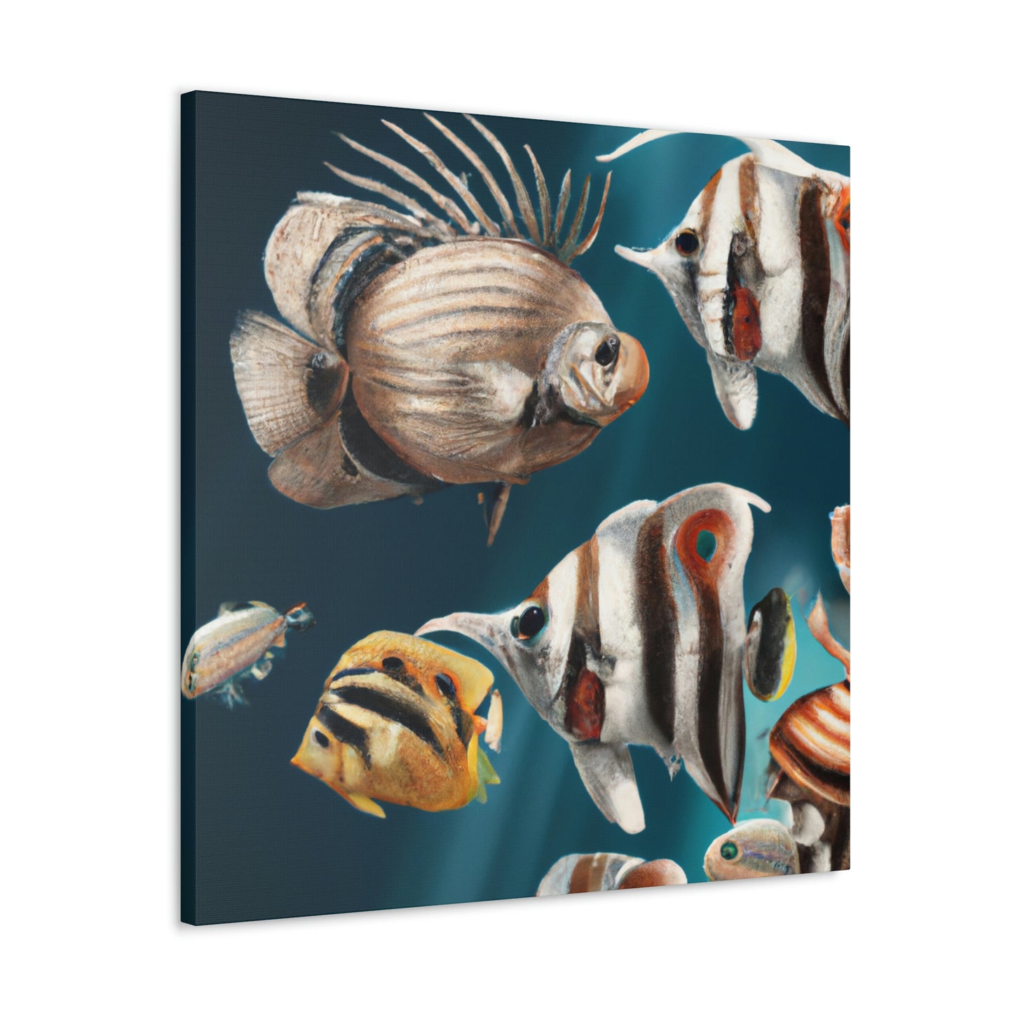 Oceanic Sea Life - Canvas