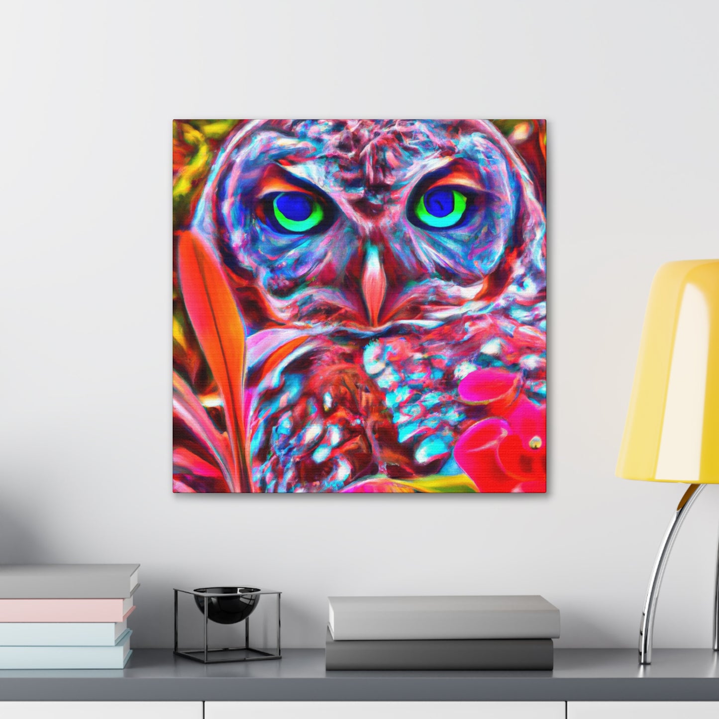 Owl Utopia. - Canvas