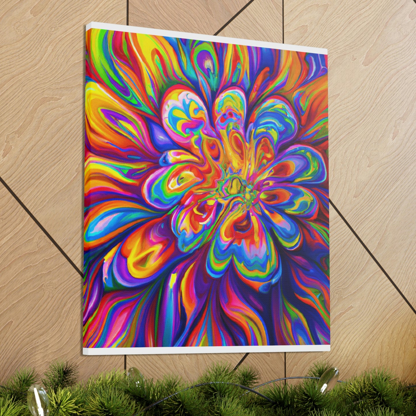 Blissful Blooms - Canvas