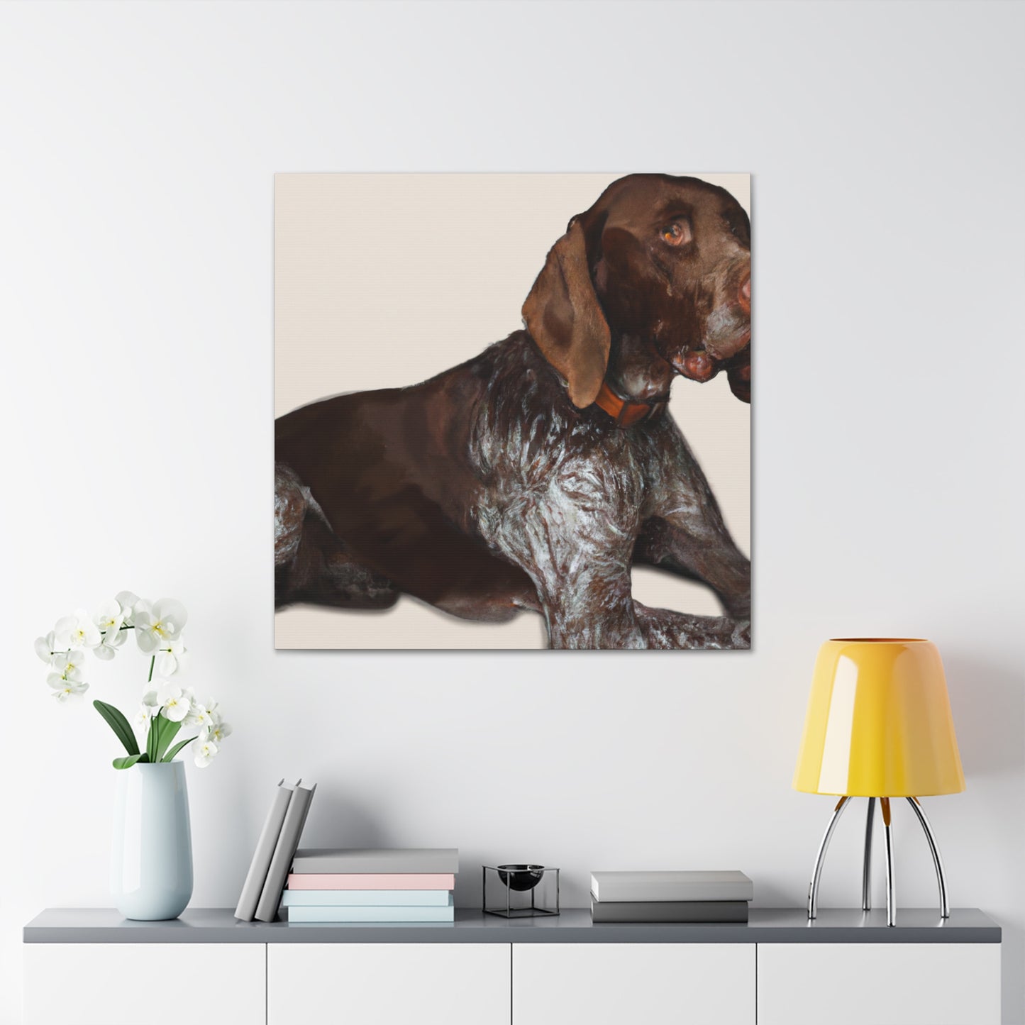 Dog Pointer Splendour - Canvas