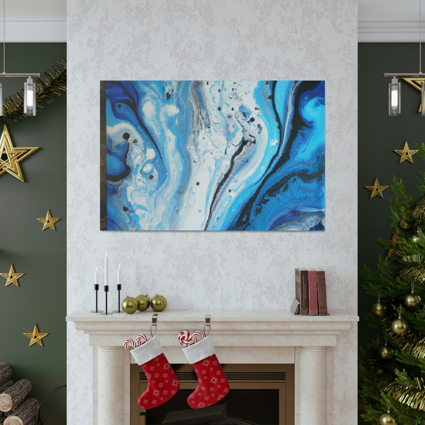 Blue Stream - Canvas